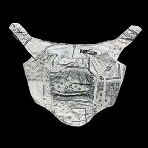 Missguided Gray Ruched Nylon Corset Top 10